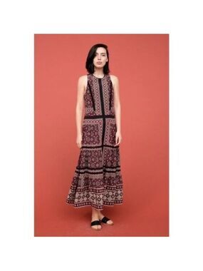 SEA New York Ezri silk crepe Maxi Dress